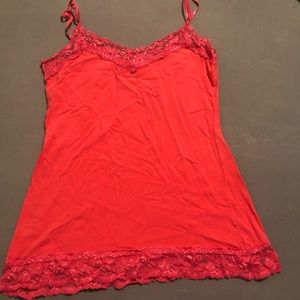 5/$25 Charlotte Russe Hot pink tank top